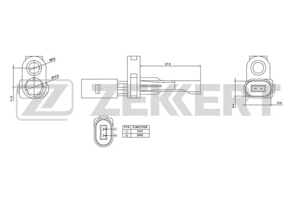 Sensor, wheel speed (SE-6025)