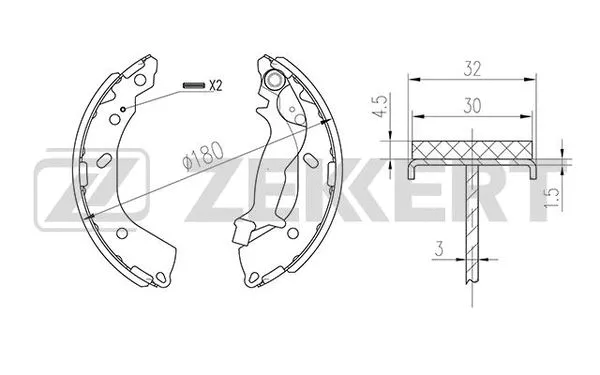Brake Shoe Set
