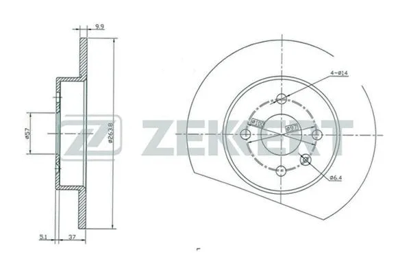 Brake Disc (BS-5293)