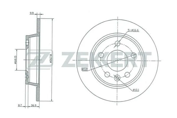 Brake Disc (BS-5197)