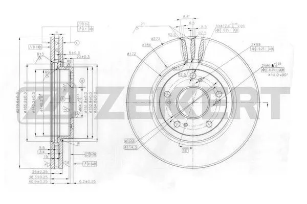 Brake Disc (BS-6019)