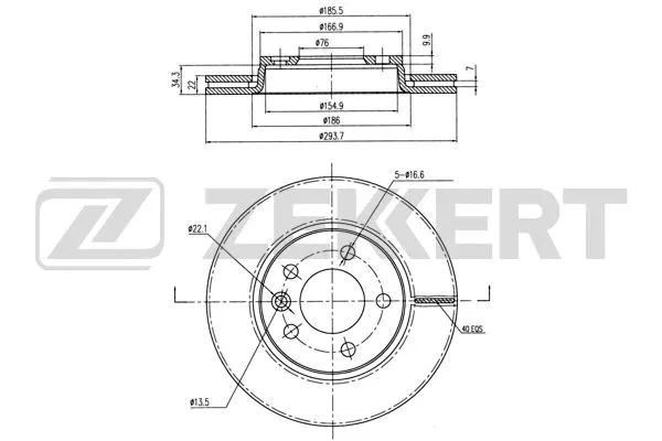 Brake Disc (BS-5356B)