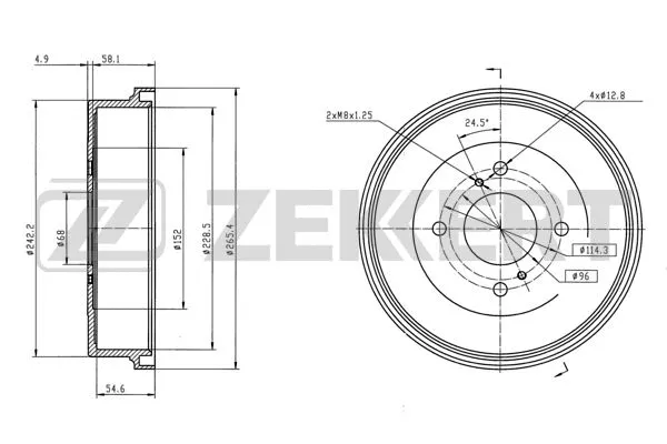 Brake Drum (BS-6306)