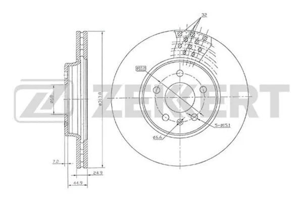 Brake Disc (BS-5867)