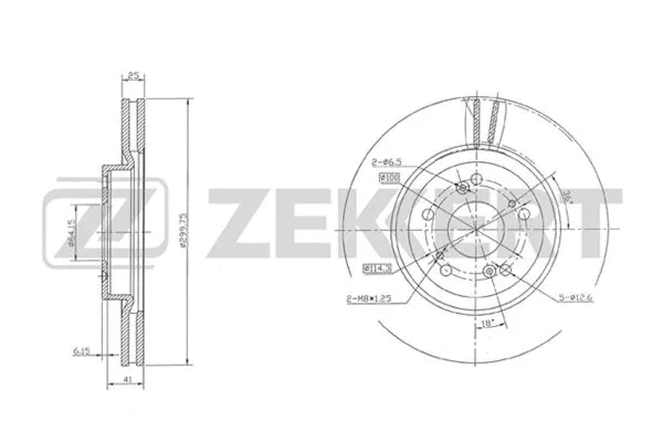 Brake Disc (BS-5387)