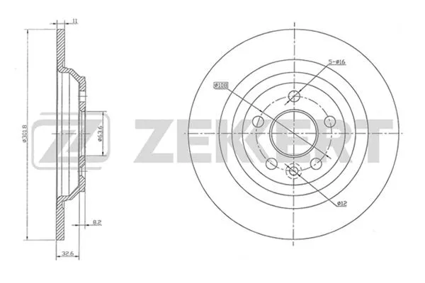 Brake Disc (BS-5844)
