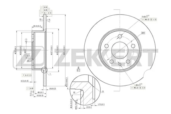 Brake Disc (BS-5012)