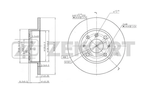 Brake Disc (BS-5685)