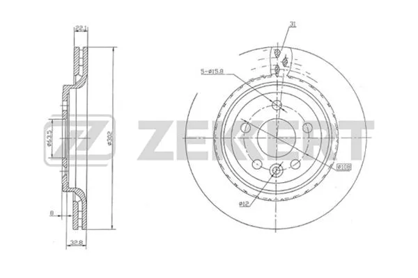 Brake Disc (BS-5264)