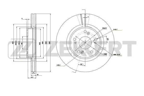 Brake Disc (BS-6228)