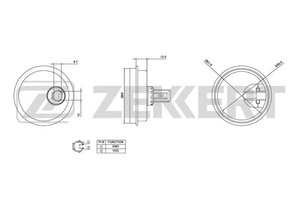 Sensor, wheel speed (SE-6110)