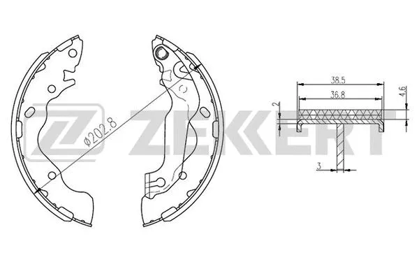 Brake Shoe Set