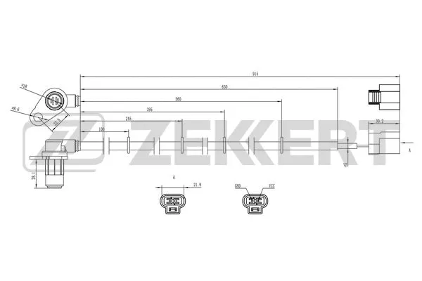 Sensor, wheel speed (SE-6166)