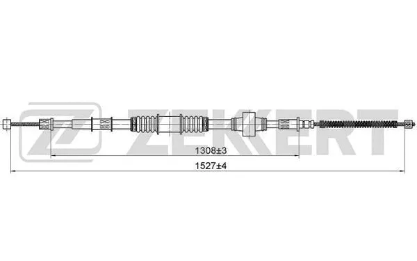 Cable Pull, parking brake (BZ-1079)