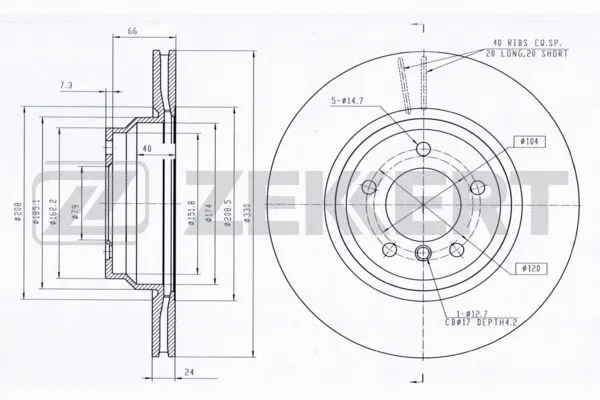Brake Disc (BS-6027)