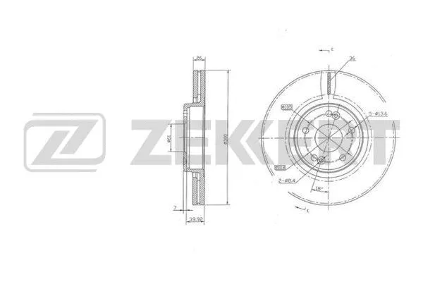 Brake Disc (BS-6096)