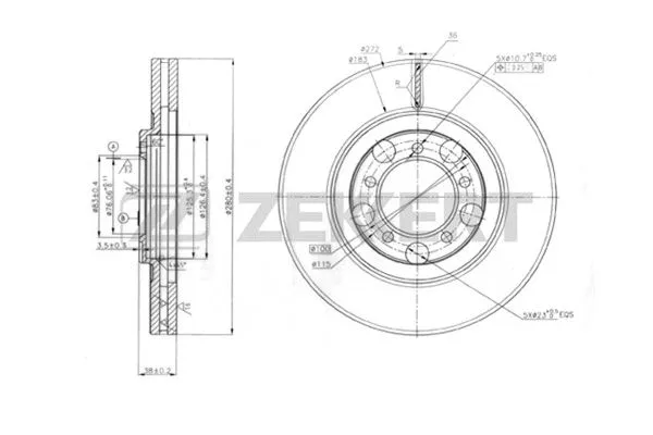 Brake Disc (BS-5591)