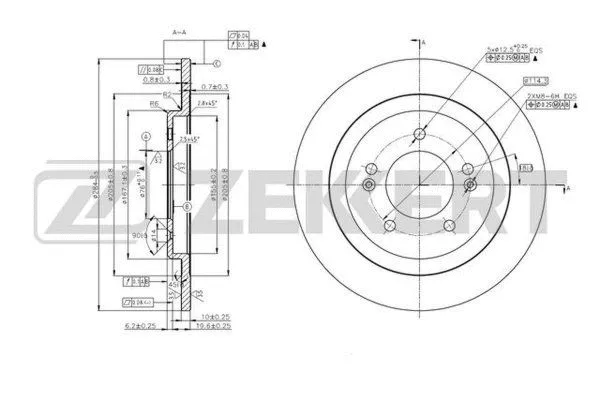 Brake Disc (BS-6025)