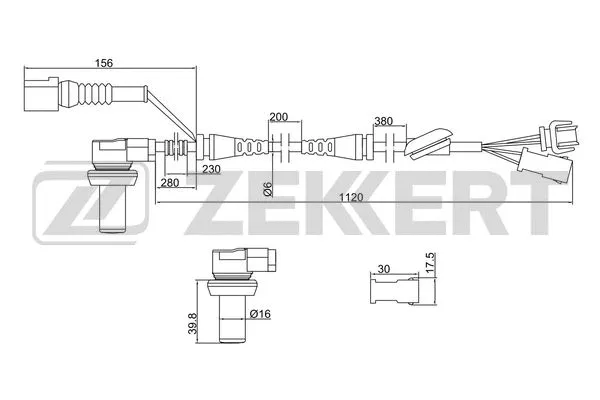 Sensor, wheel speed (SE-6003)