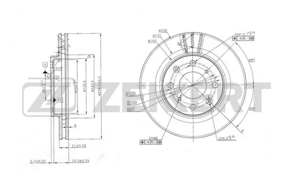 Brake Disc (BS-5677)