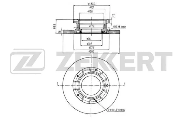 Brake Disc (BS-5329BZ)