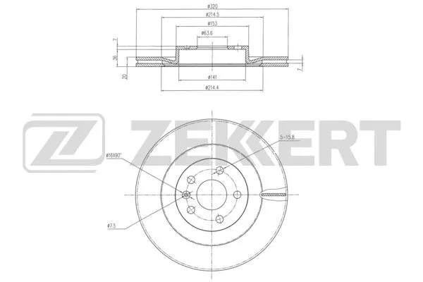 Brake Disc (BS-6360)