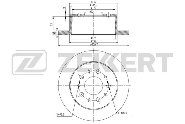 Brake Disc (BS-6457)