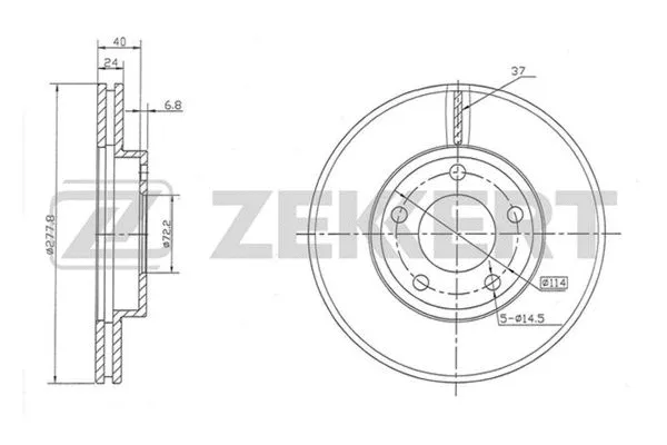Brake Disc (BS-5467)