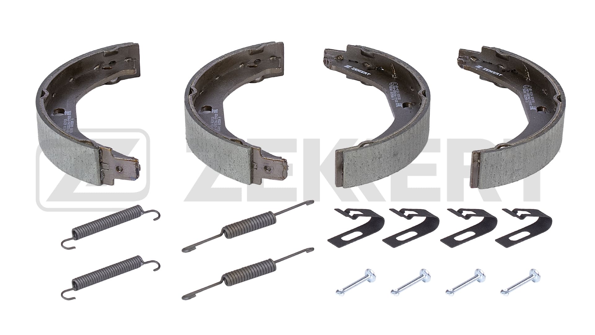 Brake Shoe Set, parking brake (BK-4124)