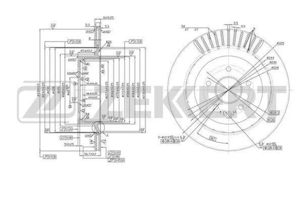 Brake Disc (BS-6066)