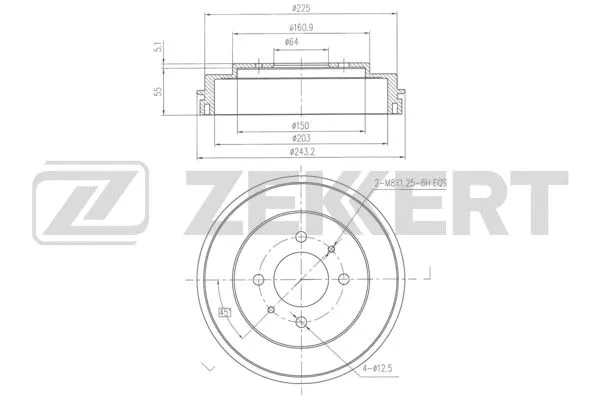 Brake Drum (BS-6354)