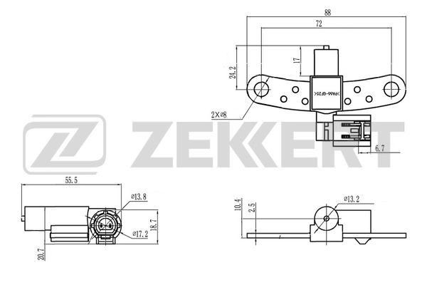 Sensor, crankshaft pulse (SE-4122)