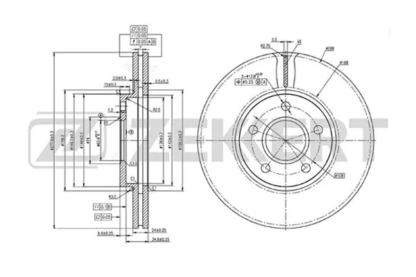 Brake Disc (BS-5394)