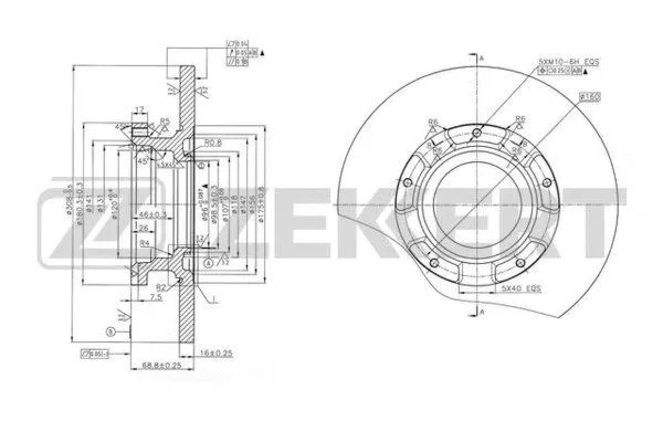 Brake Disc (BS-6158)