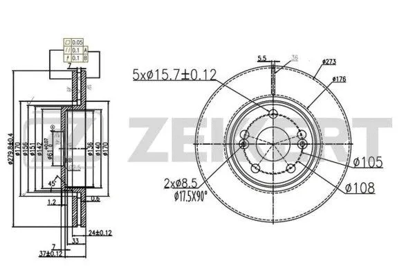 Brake Disc (BS-5931)