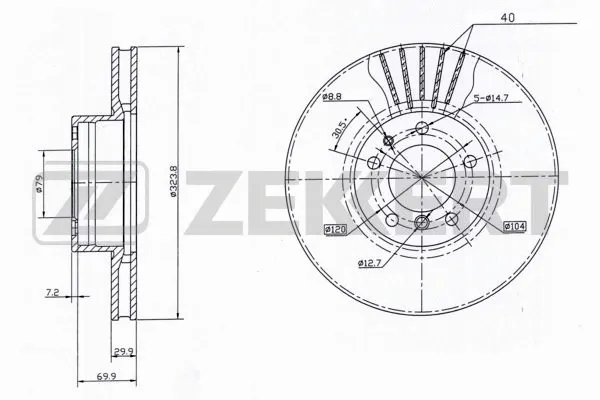 Brake Disc (BS-6129)