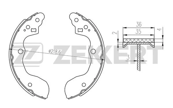 Brake Shoe Set