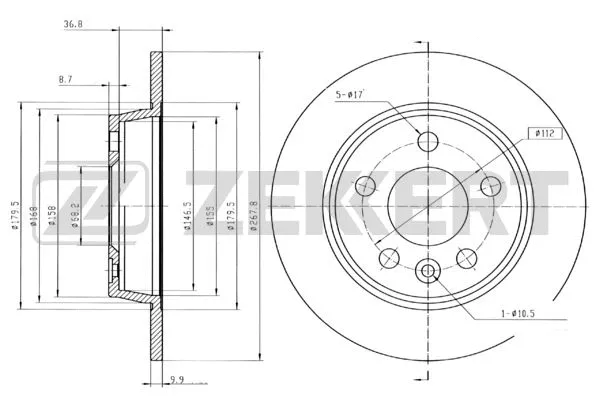 Brake Disc (BS-5197B)