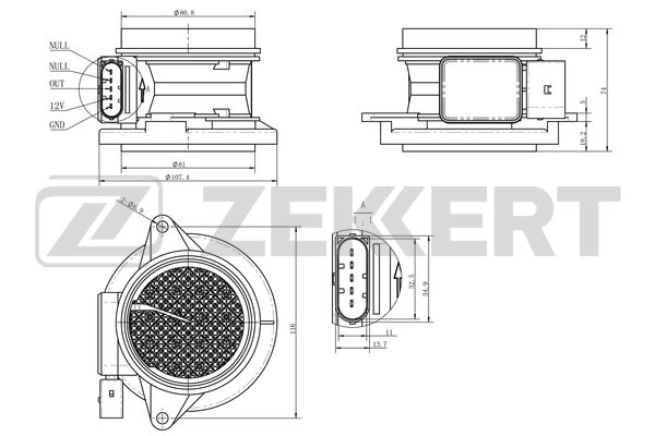 Sensor, intake manifold pressure (SE-1073)