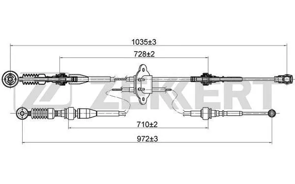 Cable Pull, manual transmission (BZ-1101)