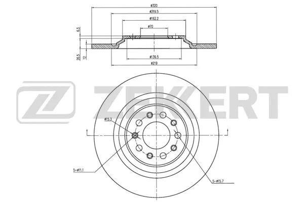 Brake Disc (BS-6172)