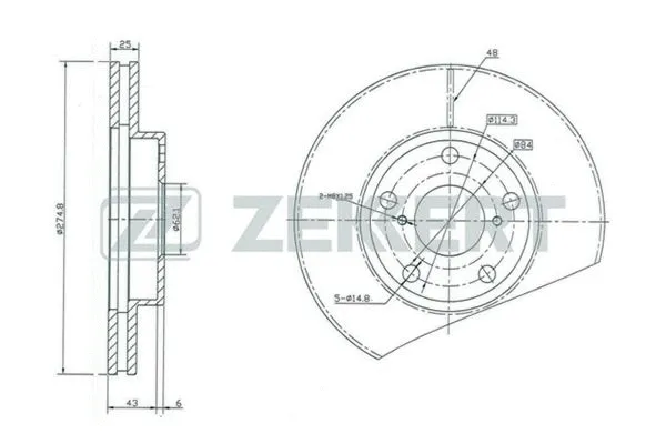 Brake Disc (BS-5353)