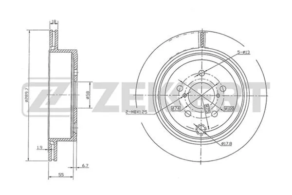 Brake Disc (BS-5837)