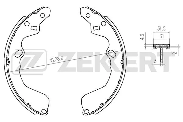 Brake Shoe Set