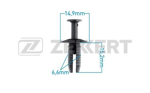 Clip, trim/protection strip (BE-2082)