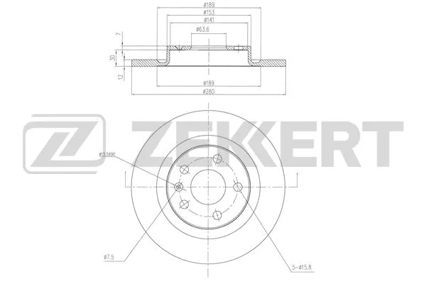 Brake Disc (BS-6431)