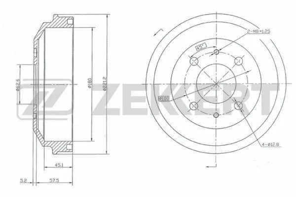 Brake Drum (BS-5421)