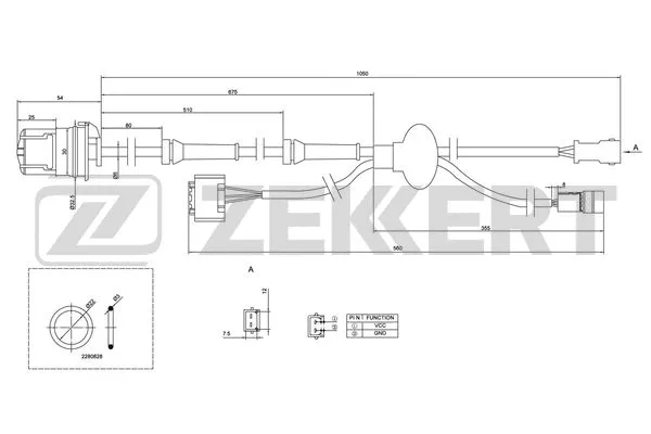 Sensor, wheel speed (SE-6020)
