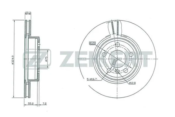 Brake Disc (BS-5410)