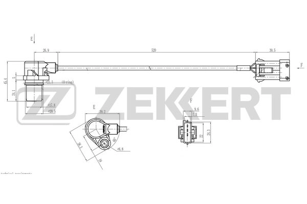 Sensor, crankshaft pulse (SE-4116)